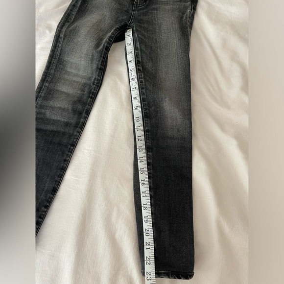 NWOT Moussy Vintage Fleetwood Rebirth Skinny high rise Jeans in Black - Picture 7 of 7